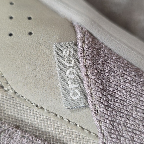 Reviva by Crocs Men's Slip-On Loafers Tan Stretch Comfort Casual Sz 11 EUC - Picture 11 of 12